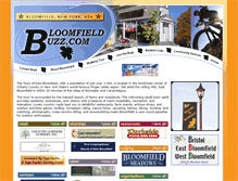Tablet Screenshot of bloomfieldbuzz.com